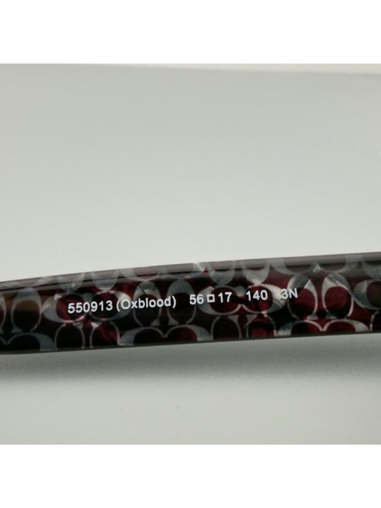 Coach HC8232 Sunglasses Oxblood Square Brown Gradient 56 17 140 main image 10